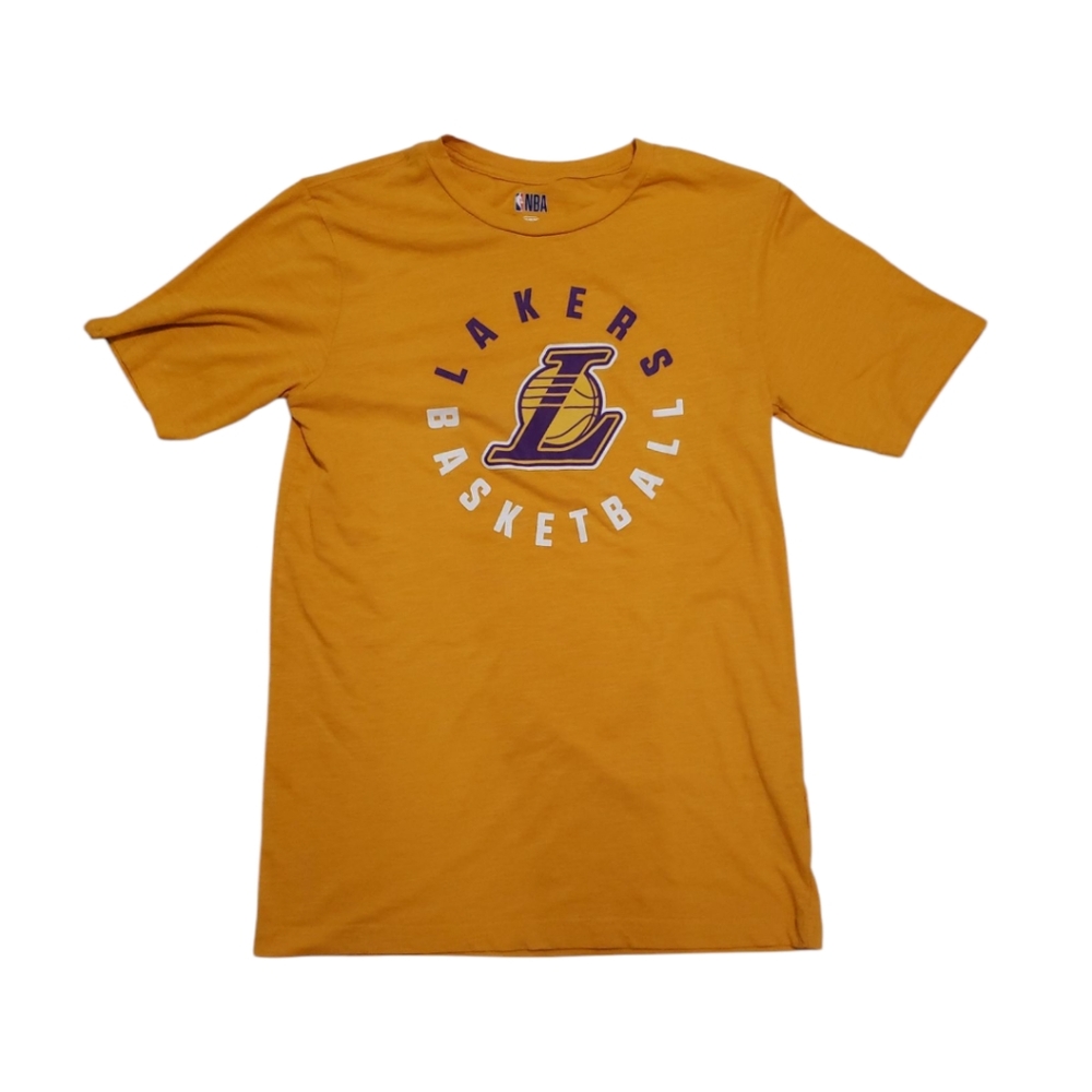 NBA Lakers Basketball Men's Graphic Shirt Size Medium